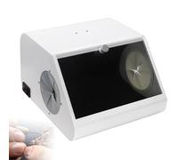 Grinding Polishing Dust Collector - Dental Lab Sandblaster with LED and 2 Filters, Dust-Proof Case for Sandblasting and Vacuum Applications