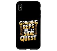 Grinding Reps Like It’s A Side Quest Gamer Gym Case for iPhone XS Max
