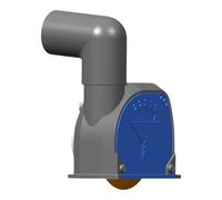 Grinding Shroud for Angled Grinder Cup Wheel Vacuum Replacement Angled Grinder Extraction Attachment