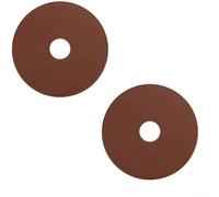 Grinding Wheel Disc Pads for Chainsaw Sharpener Grinder Compatible with 3/8 inch & 404 Chain, 2PCS Maintenance Discs