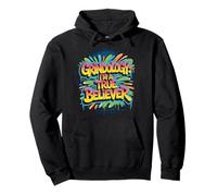 Grindology I Am A True Believer Urban Style Hustle Quote Pullover Hoodie