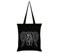 Grindstore Bag For The Afterlife Tote Bag Black 38x42cm