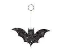 Grindstore Bat Mini Mystical Suncatcher Ornament Black 12x7cm