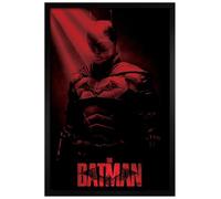 Grindstore Batman The Crepuscular Rays Maxi Poster - Black Wooden Framed