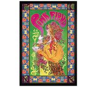 Grindstore Black Wooden Framed Pink Floyd '66 Maxi Poster 61x91.5cm