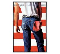 Grindstore Bruce Springsteen Born In The USA Maxi Poster - Black Gloss Framed