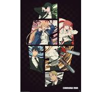 Grindstore Chainsaw Man Division 4 Maxi Poster - Laminated Large Wall Art Print, Wall Decor, Home Office Classroom Decoration, Gift Idea, Decorative Print 91.5x61cm