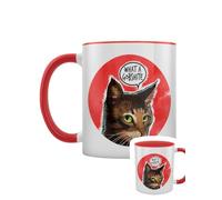 Grindstore Cute But Abusive - What A Gobshite Red Inner 2-Tone Mug