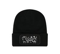 Grindstore Dinosaur All My Friends are Extinct Beanie Black