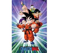 Grindstore Dragon Ball (Group) Maxi Poster - Laminated Large Wall Art Print, Wall Decor, Home Office Classroom Decoration, Gift Idea, Decorative Print 91.5x61cm