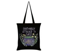 Grindstore Emotionally Attached To Curses Black Tote Bag