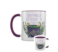Grindstore Emotionally Attached to Curses Purple Inner 2-Tone Mug