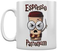 Grindstore Espresso Patronum Mug for Tea or Coffee White