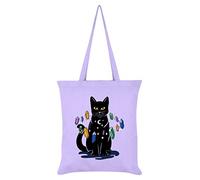 Grindstore Familiar Crystals Tote Bag Lilac 38x42Centimeters