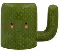 Grindstore Fiesta Cactus Mug for Tea or Coffee, Ceramic, 14x10.5x8cm