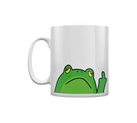Grindstore Frog Off Mug - Ceramic Drinking Cup with Vibrant Design and Comfortable Handle