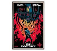 Grindstore Gloss Black Framed Stranger Things 4 Chapter 9 The Piggyback Maxi Poster - Framed Poster Print, Wall Decor/Art, Home Gift Idea, For Living Room, Bedroom, Home or Office Display