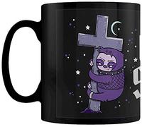 Grindstore Goth Sloth Tea or Coffee Mug Black Panel Tea or Coffee Mug