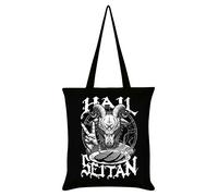Grindstore Hail Seitan Tote Bag Black 38 x 42cm