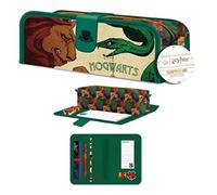 Grindstore Harry Potter Pencil Case, Zip Up Filled Case (Abstract Magic Design) - Official Merchandise