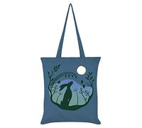 Grindstore Harvest Moon Tote Bag Airforce Blue 32x44cm