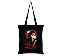 Grindstore Horror Cats Do You Like Scary Meowvies? Black Tote Bag