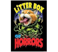 Grindstore Horror Cats Litter Box of Horrors Mini Poster Wall Art