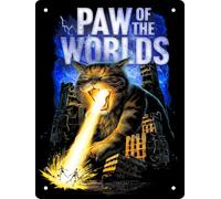 Grindstore Horror Cats Paw Of The Worlds Mini Tin Sign