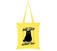 Grindstore I Don't Bring Bad Luck Lemon Tote Bag