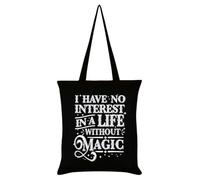 Grindstore I Have No Interest In A Life Without Magic Black Tote Bag