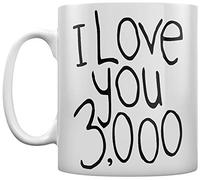 Grindstore I Love You 3000 White Tea or Coffee Mug