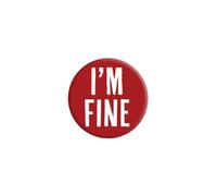 Grindstore I'm Fine Badge