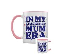 Grindstore in My Knackered Mum Era Pink Inner 2-Tone Mug