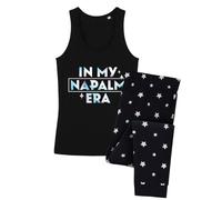 Grindstore In My Napalm Era Ladies Long Pyjama Set Black