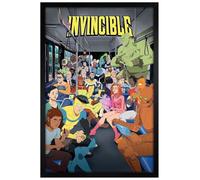 Grindstore Invincible (Key Art) Maxi Poster - Black Wooden Framed