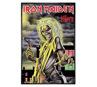 Grindstore Iron Maiden (Killers) Maxi Poster - Black Gloss Framed - Framed Poster Print, Wall Decor/Art, Home Gift Idea, For Living Room, Bedroom, Home or Office Display