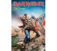 Grindstore Iron Maiden Trooper Maxi Poster - Laminated Large Wall Art Print, Wall Decor, Home Office Classroom Decoration, Gift Idea, Decorative Print 91.5x61cm