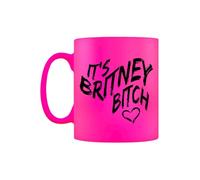 Grindstore It's Britney Bitch Neon Mug for Tea or Coffee Pink