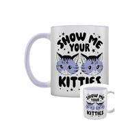 Grindstore Kitsch Kitten Show Me Your Kitties Lilac Inner 2-Tone Mug