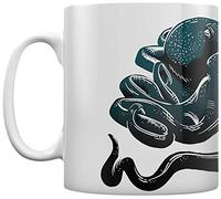 Grindstore Kraken Attack Mug for Tea or Coffee White