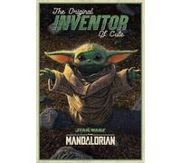 Grindstore Laminated Star Wars: The Mandalorian The Original Inventor of Cute Maxi Poster Large Wall Art Print, Wall Decor, Home Office Classroom Decoration, Gift Idea, Decorative Print 91.5x61cm