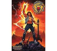 Grindstore Laminated Stranger Things 4 Hellfire Club Rock God Maxi Poster Large Wall Art Print, Wall Decor, Home Office Classroom Decoration, Gift Idea, Decorative Print 91.5x61cm