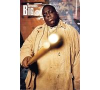 Grindstore Laminated The Notorious B.I.G. (Cane) Maxi Poster Large Wall Art Print, Wall Decor, Home Office Classroom Decoration, Gift Idea, Decorative Print 91.5x61cm