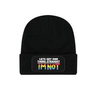 Grindstore Let's Get One Thing Straight I'm Not Black Beanie