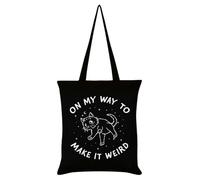 Grindstore Little Shadow On My Way To Make It Weird Black Tote Bag