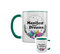 Grindstore Manifest Your Dreams Green Inner 2-Tone Mug