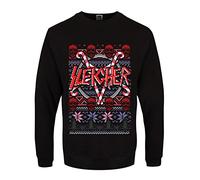 Sleigher Mens Black Christmas Jumper