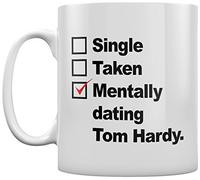 Grindstore Mentally Dating Tom Hardy White Tea or Coffee Mug