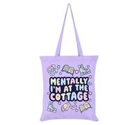 Grindstore Mentally I'm At The Cottage Lilac Tote Bag