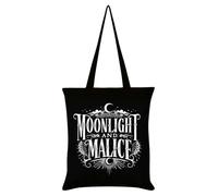 Grindstore Moonlight and Malice Black Tote Bag